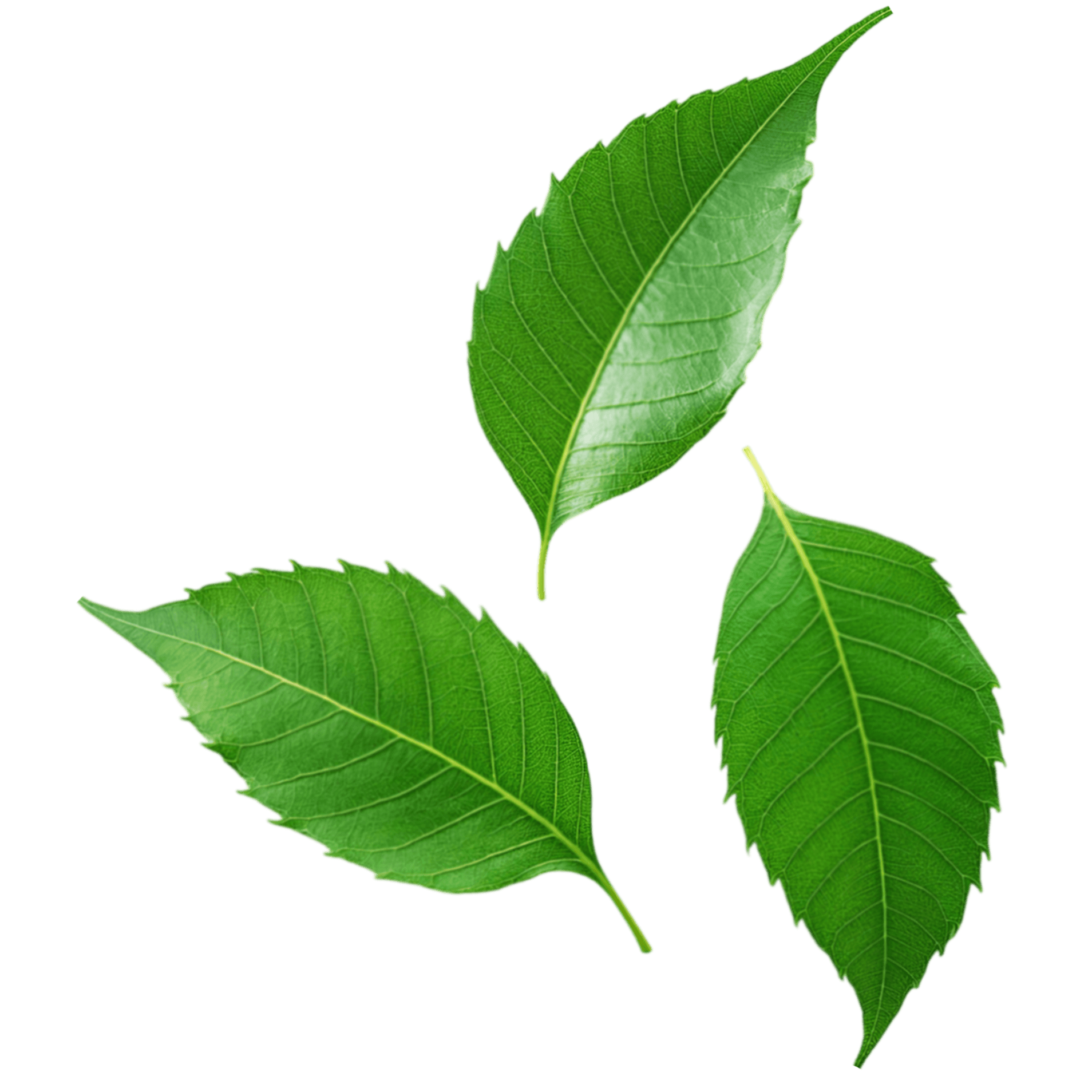 Neem leaves — natural pesticide remover used in Dr. Detoxer
